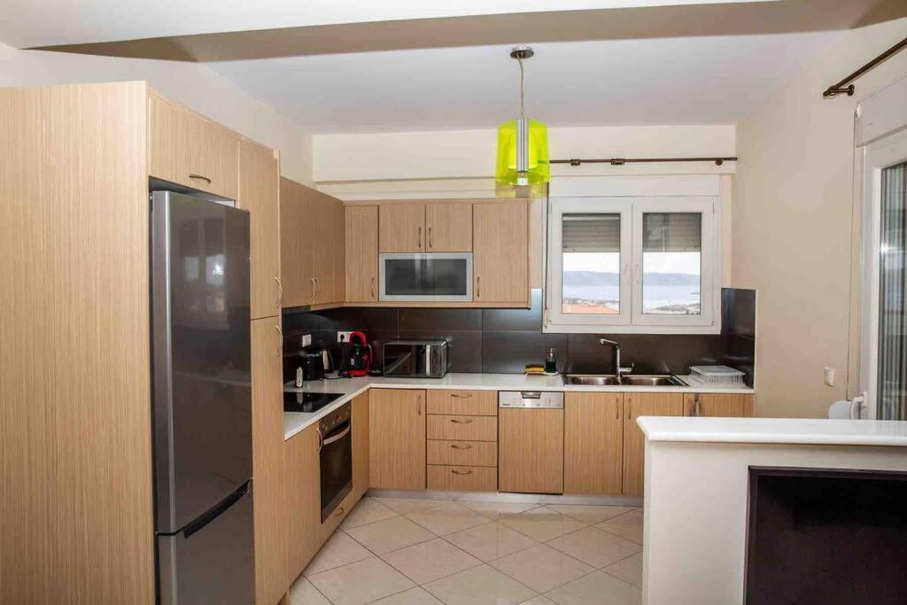 Lavrio Seaview 2Bdr Apt 4 Min Dive From The Sea المظهر الخارجي الصورة