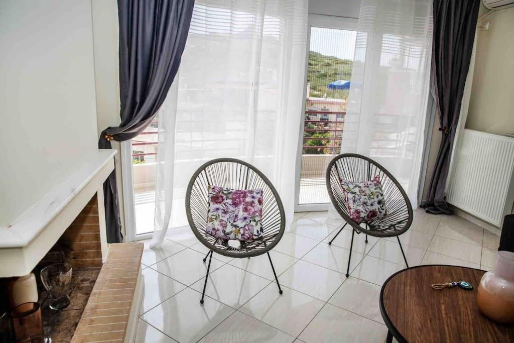 Lavrio Seaview 2Bdr Apt 4 Min Dive From The Sea المظهر الخارجي الصورة
