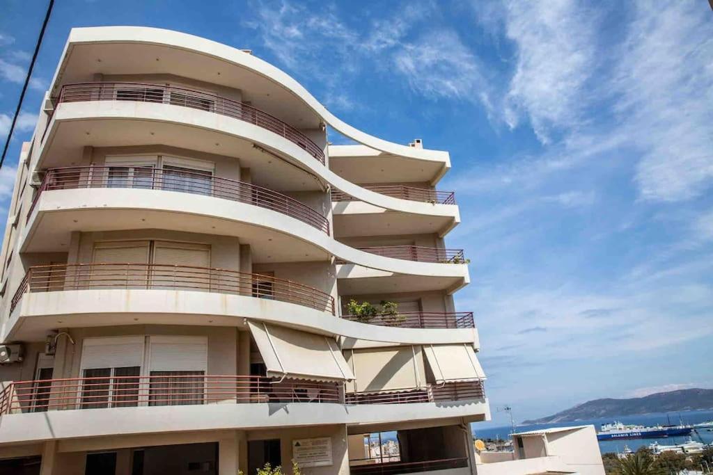 Lavrio Seaview 2Bdr Apt 4 Min Dive From The Sea المظهر الخارجي الصورة